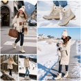 thumbnail image 5 of Women Winter Snow Boots Cold Weather Duck Boots WARM WOOD US Size 8, 5 of 7