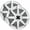 White, variant on 2-Way Full-Range Marine Speakers, Black - 5.25 in.