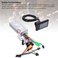 thumbnail image 4 of Pantalla LCD Para Bicicleta Eléctrica, aleación De Aluminio ABS 36V 48V 60V 500W 28A Kit De Controlador De Bicicleta Eléctrica Disipación De Calor Para Reemplazo, 4 of 7