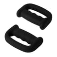 thumbnail image 3 of GARENDE 2 Pieces Boxing Dumbbells D Shape Grip Hand Weight for Aerobics Exercises Walkin Black, 3 of 9
