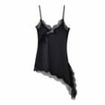 thumbnail image 4 of Sakmal Moomoo Nightgowns Women Plus Size Nightshirt Sleeveless Black Nightgowns for Women L, 4 of 5