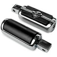 thumbnail image 2 of Krator Chrome Skull Foot Pegs Compatible with Yamaha FZ6R - 2009-2016 (Front Only), 2 of 4