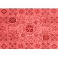 thumbnail image 1 of Ahgly Company Indoor Rectangle Abstract Red Modern Area Rugs, 4' x 6', 1 of 4