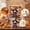 A001- Style A, variant on Halloween Ghost Figurine, Cream Smooth Finish Spooky Cute Design, 1 Pack Tabletop Decor, for Indoor Halloween Party Home Shelf Mantel Desk Decoration Holiday Season Display Ornament