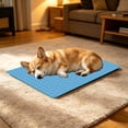 thumbnail image 7 of Cooling Mat for Dogs Cats Portable Pet Cooling Pad Non Slip Washable Large Puppy Ice Pad for Crate Sofa Floor Hot Weather Relief, 7 of 7