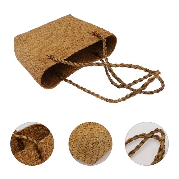 HEALEEP  Beach Bags for Women The Tote Carrier Handbags Travel Women's Yellow