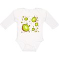 thumbnail image 3 of Inktastic Kiwi Fruit Party Boys or Girls Long Sleeve Baby Bodysuit, 3 of 5