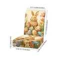 thumbnail image 2 of NIUBWJL Easter-themed Chair Covers And Home Decor Dining Chair Covers Dustproofs Chair Covers And Holiday Party Decorations, 2 of 5