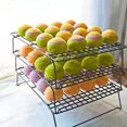 thumbnail image 2 of Cooling Racks, Stainless Steel Non-stick Baking Racks And Oven Safe Wire Cool Racks For Cookies, Cakes And Baking,3-tier,foldable, 2 of 5