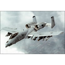 24"x36" Gallery Poster, A-10 Thunderbolt II warthog