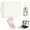 Pink, variant on 60LED Portable Selfie Light Video Conference Lighting with Clip & Camera Tripod Adapter Rechargeable