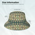thumbnail image 5 of Balery Traditional Tribal Aztec1 Sun Hats for Men Women Bucket Hat UPF 50+ Buckey Hat Boonie Hat Foldable UV Protection Hiking Beach Fishing Summer, 5 of 9