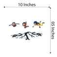thumbnail image 4 of Skydiving Free Fall 12,500 Feet Kids Sky Diving Mountains Parachute Ripcord Plummet Plane Airplane Plane Fly Pilot Propeller Holiday Bedroom Wall Decal Sticker - Size: 10 In X 5 In, 4 of 5