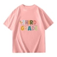thumbnail image 5 of LILIYA First Day Of School Clothes for Girls In My Preschool Era Kindergarten Relaxed Fit Casual Short Sleeve T-Shirt Vacation Summer Clothes, 5 of 6