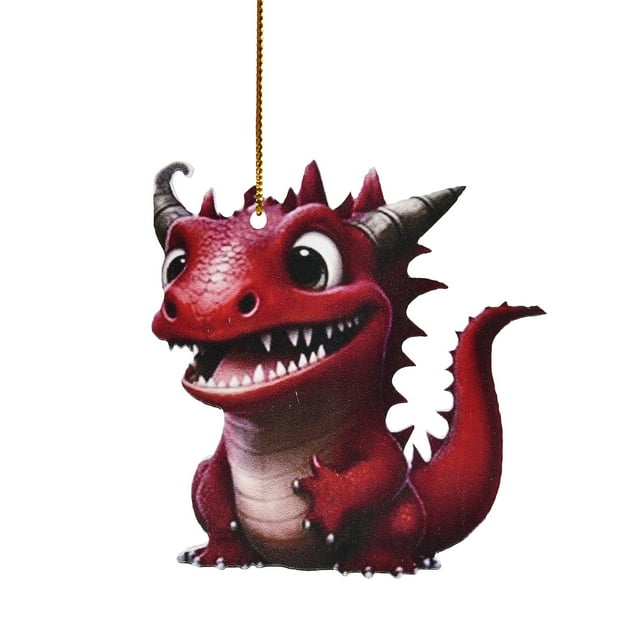 Hangs 2D Adorable Flying Baby Christmas Ornament Unique Shape and Design Enhancing Holiday and Festive