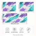 thumbnail image 2 of Yayeee Pillowcase Queen Size Set of 2 Satin Wrinkle Resistant Pillow Case, Green Drawing, 2 of 8