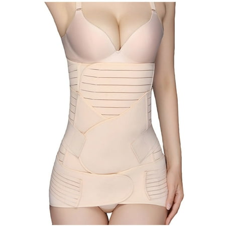 

DORKASM Women s Cincher Trimmer Tummy Control Body Shaper Waist Training 腰型 Belt Seamless Shapewear White M