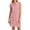 Red, variant on Iyufng Casual Dresses for Women Summer V-Neck Striped Short Sleeve Button Down Dress