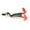 Grey, variant on Soft Water Topwater Propeller for Freshwater Saltwater 3D Swimming Action with Double Hook for & Attractants