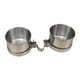 thumbnail image 1 of Alimentador de Acero Inoxidable perfecl 2 PCS Pájaros Parrot Cuenco L, 1 of 8