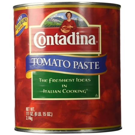 6 PACKS : Contadine Tomato Paste, 111-Ounce