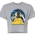 thumbnail image 3 of Star Wars - Luke and Friends Retro Group - Juniors Cropped Tee, 3 of 5