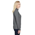 thumbnail image 4 of Team 365 Ladies' Zone Sonic Heather Performance Quarter-Zip - TT31HW, 4 of 4