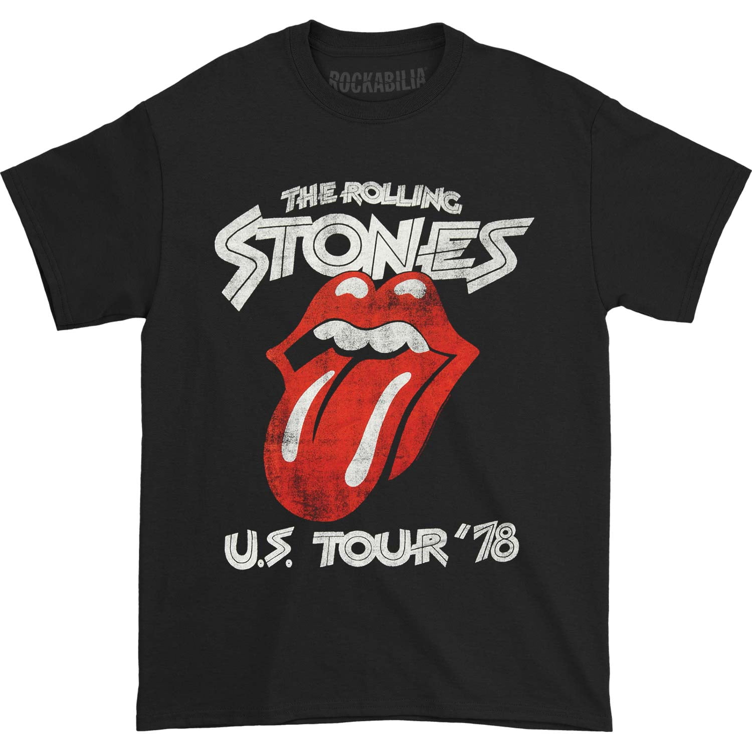 rolling stones 78 tour t shirt