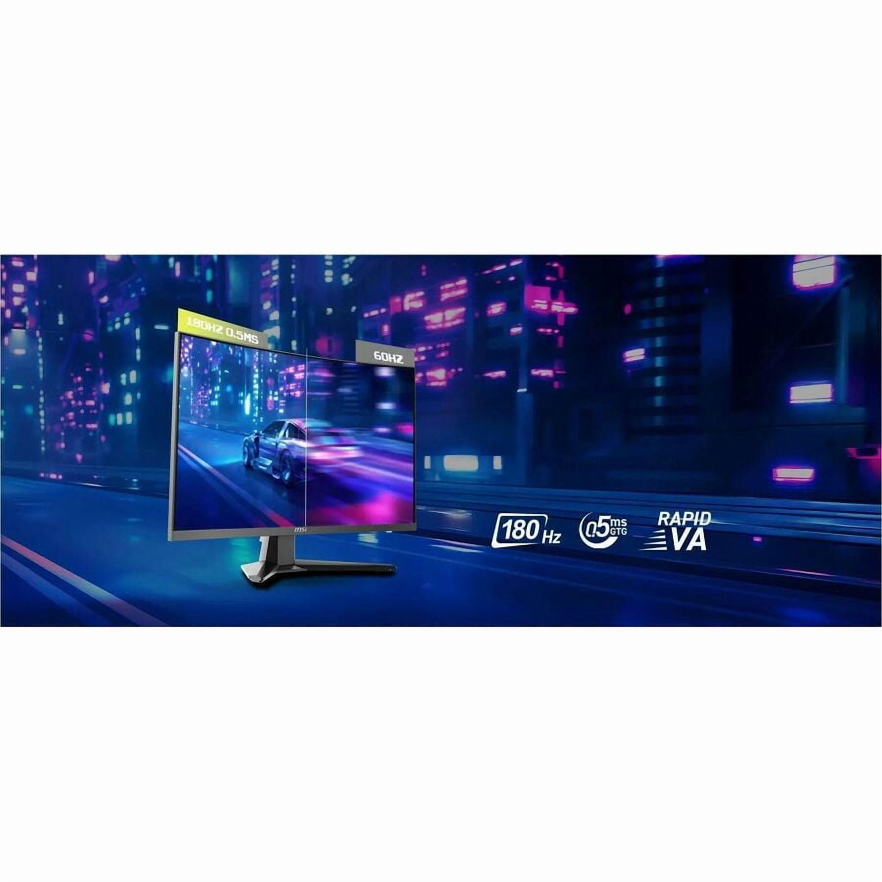MSI MAG 321CQF E18 32" Class WQHD Curved Screen Gaming LCD Monitor - 16:9 - Black - 31.5" Viewable - Rapid Vertical Alignment (VA) - 2560 x 1440 - 1.07 Billion Colors - Adaptive Sync - 300 Nit - 0....