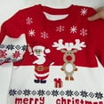 thumbnail image 4 of Children's Christmas Sweater Toddler Boys and Girls Fall Winter Fleece Warm Sweatshirt Kids Fashion Europe The United States Christmas Long Sleeve Knitwear Shirts, 4 of 8