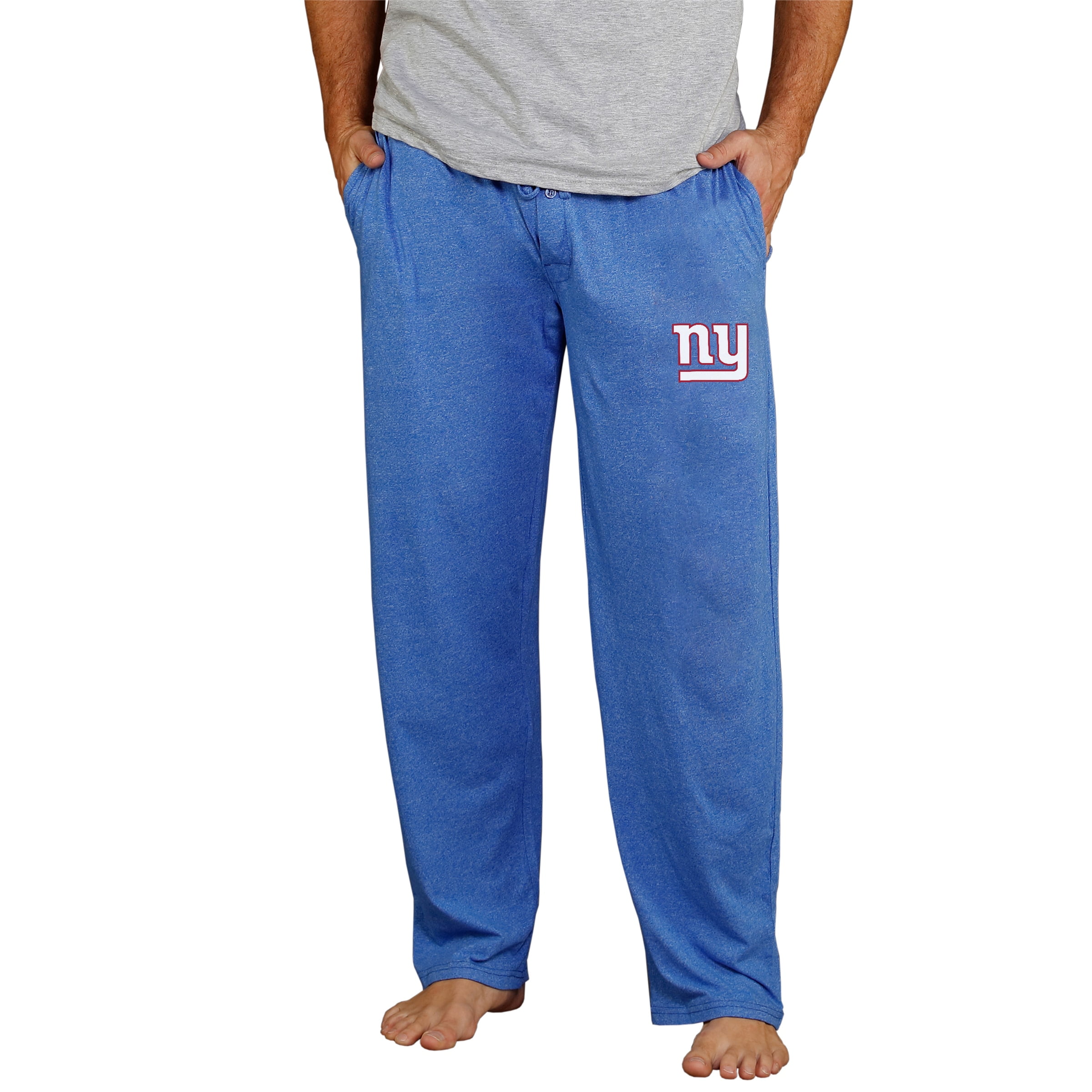 New York Giants Men Lounge Pajama Pants Blue L XL XXL 100% Cotton NWT 