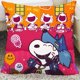 thumbnail image 1 of Almohada con estampado de anime de Peanuts, cojín suave con dibujos animados kawaii de Snoopy y Charlie Brown, cojín decorativo para sofá, silla, cama de coche, 1 of 5