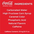 thumbnail image 5 of Coca Cola Classic 20 oz Plastic Bottles - Pack of 24, 5 of 6