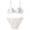 White, variant on Xijirk Women Lace Underwire Bra and Panty Set Sheer Mesh Bow Adjustable Strap Set for Dating and Nightwear,Pink,L