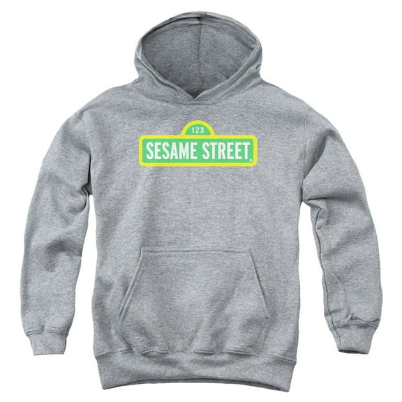 Sesame Street - Logo - Youth Hooded Sweatshirt - Medium