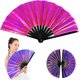 thumbnail image 1 of Boots on The Ground Fan, 2025 New Large Holographic Folding Hand Fan with Laser Colors,Foldable Clack Fans for Line Dancing Party Pop Wedding Hand Fan, 1 of 5