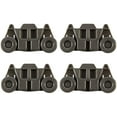 Monkemon Dishwasher Wheels Lower Rack W10195416 W/ 1.59 Inch Diameter Wheels 4 Packs