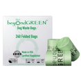 thumbnail image 1 of beyondGREEN Bolsas para excrementos de perros a base de plantas para dispensador de correa - 240 bolsas - 16 rollos de 15 bolsas - 9" x 12", 1 of 1