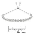 thumbnail image 5 of Sterling Silver 0.25ct TDW Diamond Bolo Bracelet (I-J,I3-Promo), 5 of 7