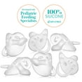 Evenflo Balance + Stage 2 Orthodontic Silicone Pacifier, 6 Months+, 6ct
