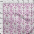 thumbnail image 3 of oneOone Silk Tabby Purple Fabric Block Craft Projects Decor Fabric Printed By The Yard 42 Inch Wide, 3 of 6