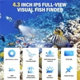 thumbnail image 6 of 4.3 Inch Fish Finder Camera Underwater Fishing Camera Wide-angle Infrared Night Vision IPS Display For Ice River And Boat ,Essential Tool for Anglers, 6 of 6