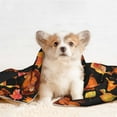 thumbnail image 4 of Yiaed Thanksgiving Turkey 1 Print Dog Blankets-Cat Blanket Washable for Couch Protection,Puppy Blanket, Soft Plush Reversible Throw Furniture Protector-Small, 4 of 8