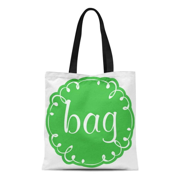 Personalised shop monogram bag