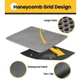 thumbnail image 3 of Conlun Double Layer Honeycomb Cat Litter Mat, Non-Slip & Washable, Gray, 24" x 18", 3 of 8