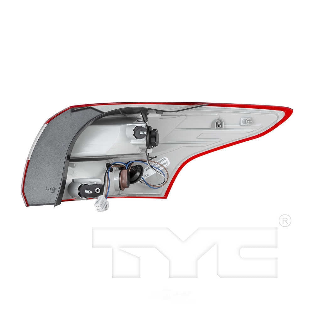 TYC 11-6588-00-9 CAPA Certified Tail Light Assembly