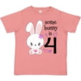 thumbnail image 3 of Inktastic Somebunny is Four 4th Birthday Bunny Boys or Girls Toddler T-Shirt, 3 of 5