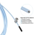 thumbnail image 4 of Uxcell 10Ft Speed Jump Rope Replacement Cable 2.5mm Professional Skipping Rope Steel Wire Blue, 4 of 6