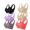 Khaki 06, variant on 6PC Bras for Women No Steel Ring Breathable Soft Padded Sports Bra Underwear Breathable Large Size Snug Bras Khaki 2XL