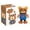 D, variant on Electric Dancing Toy with Sound & Light, Automatic Walking Toy, Cute Cartoon Character Toy for Home Entertainment